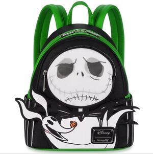 Loungefly Disney Nightmare Before Christmas Lenticular Jack And Zero Backpack